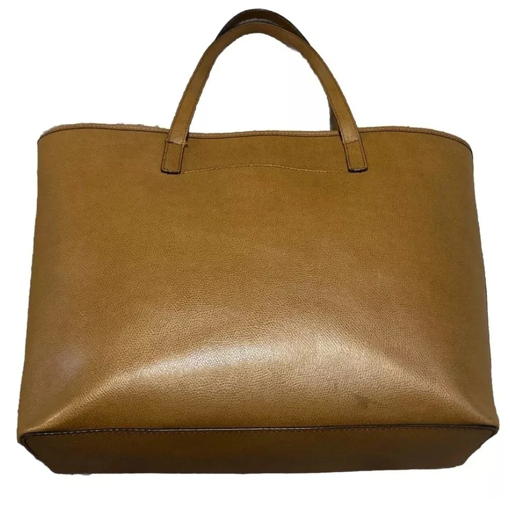 Michael Kors Brown Leather Tote Bag - Picture 2 of 9